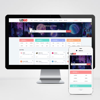 pa691(自适应手机端)导航网站模板 网站